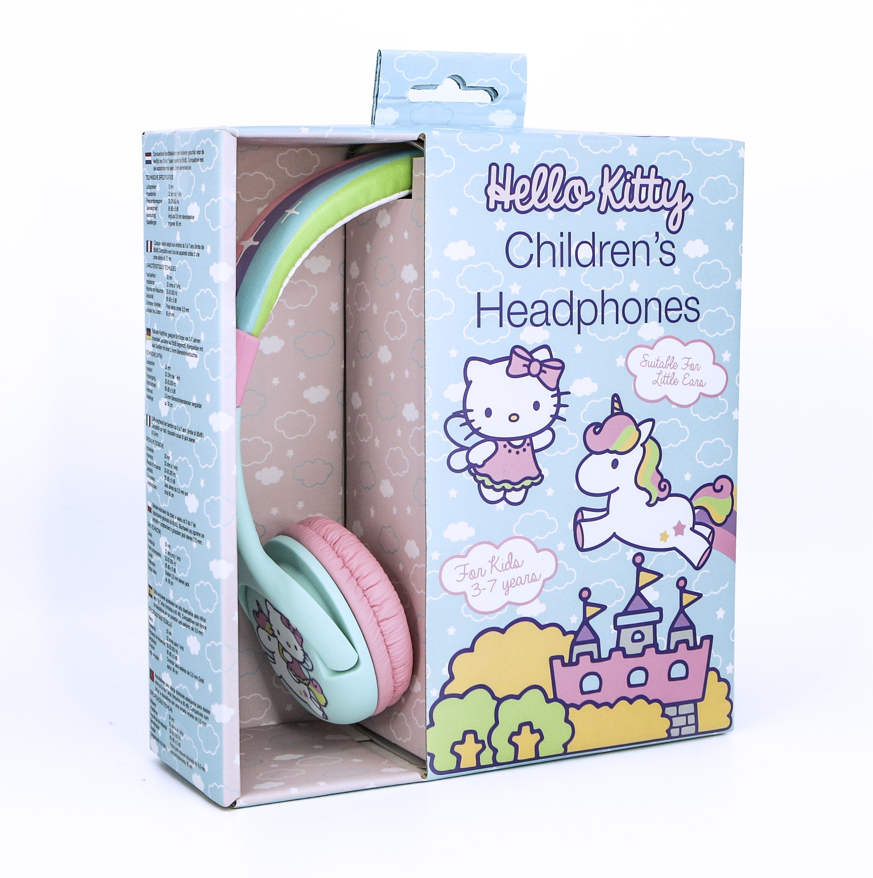 Auriculares Infantiles Otl Hello Kitty Unicorn/ Jack 3.5/ Rosa