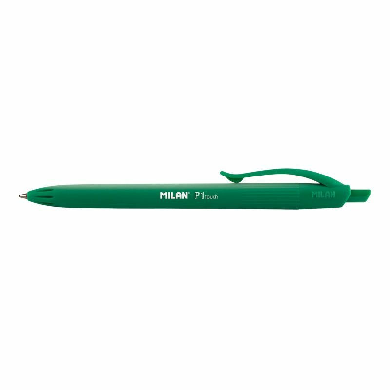 Milan Boligrafo P1 Touch Verde Caja Expositora 25u