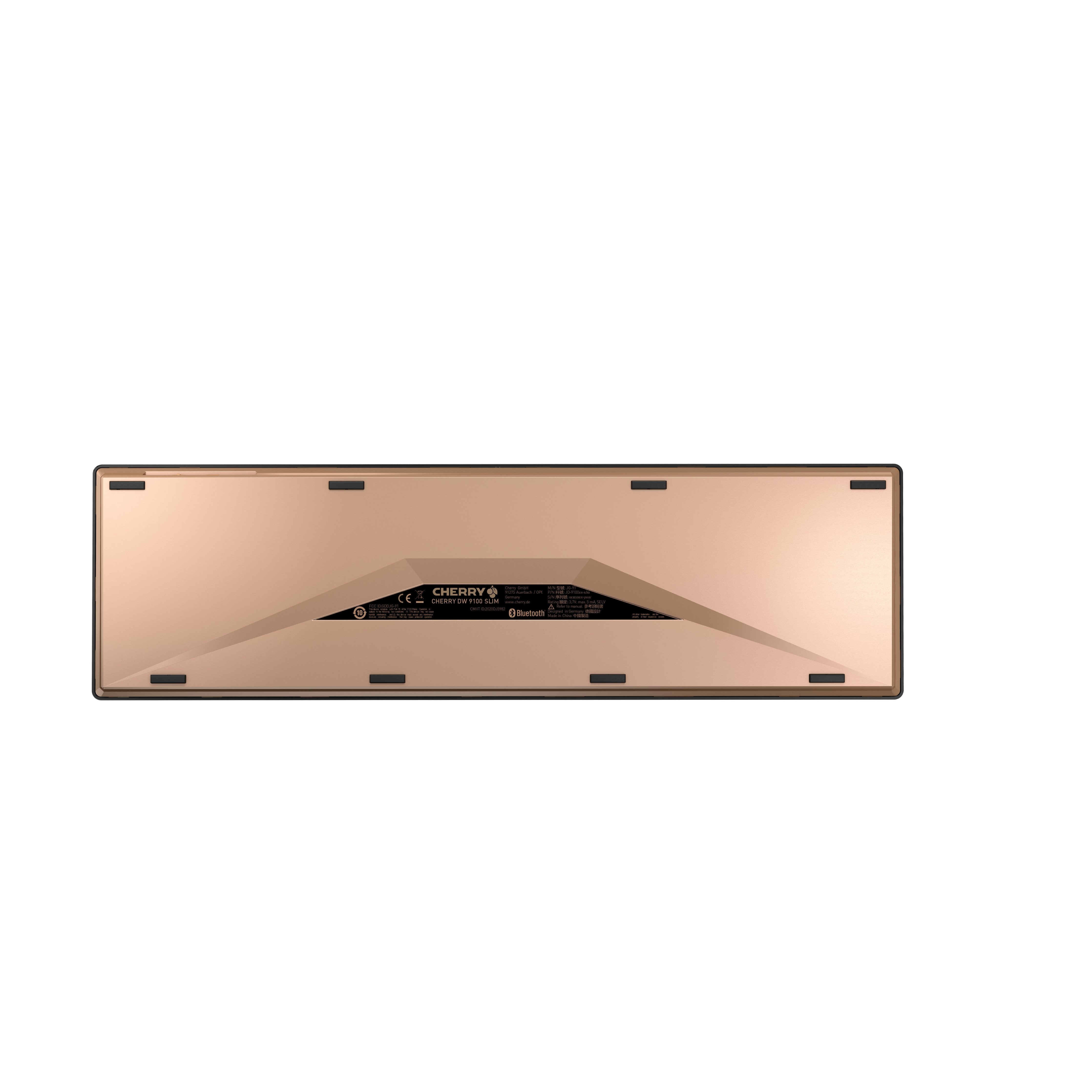 EAN 4025112095290 - CHERRY DW 9100 SLIM teclado Ratón incluido Universal RF Wireless + Bluetooth QWERTZ Suizo Negro imagen 12