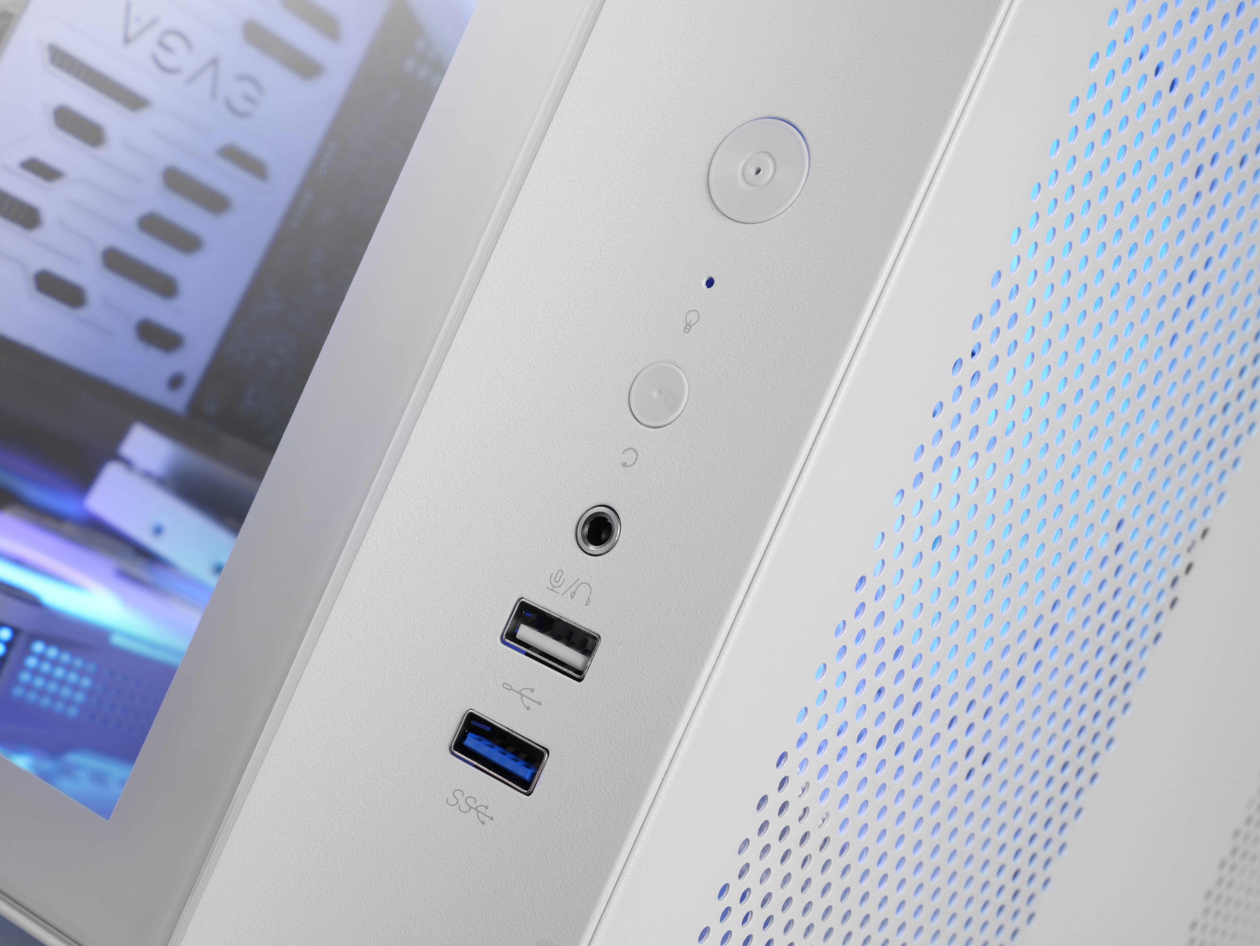 Caja Semitorre Atx Mcv-One Frgb Blanco Mars Gaming