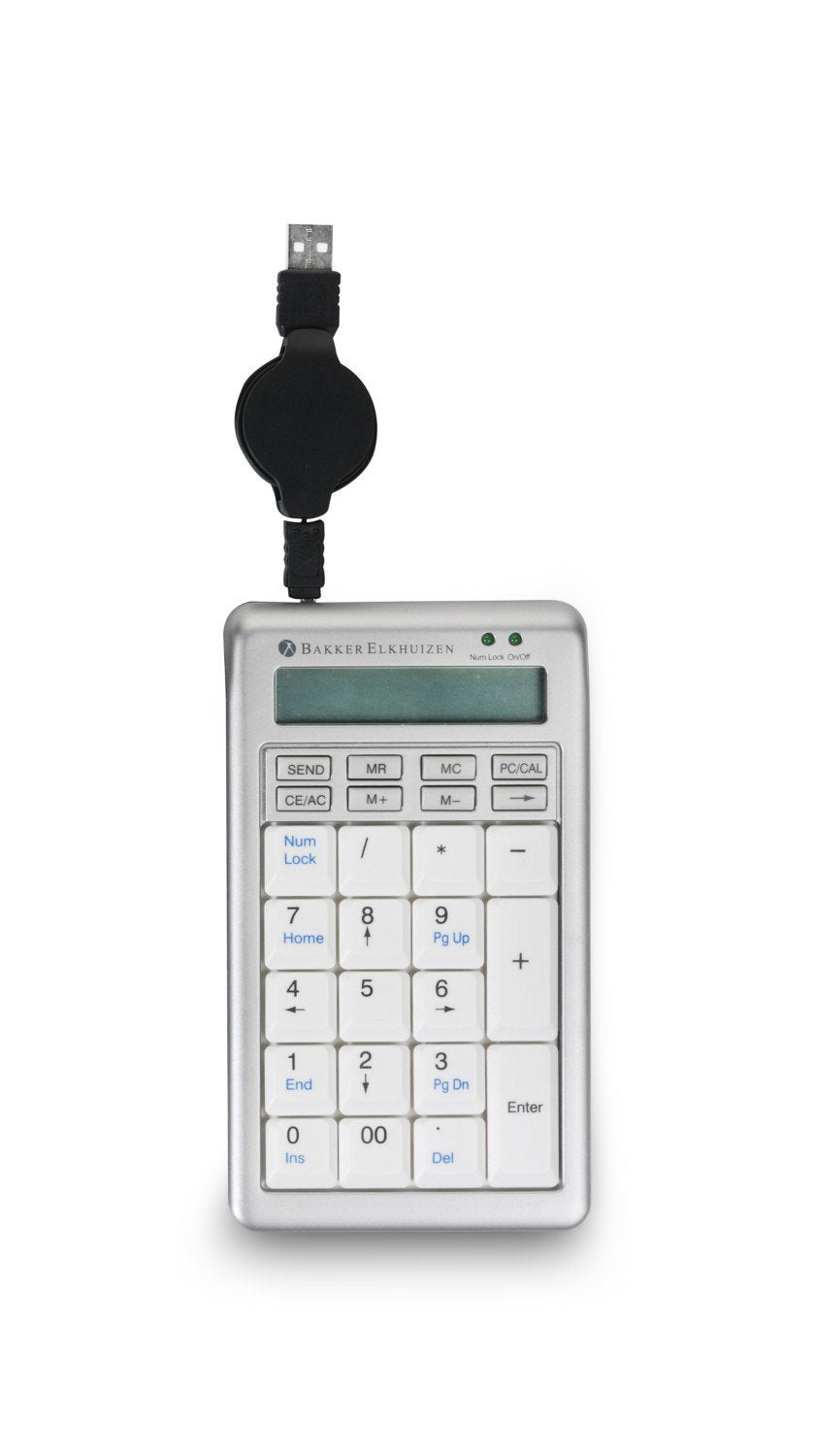 EAN 5050914345365 - BakkerElkhuizen S-board 840 Numeric teclado numérico PC USB Gris claro, Blanco imagen 1