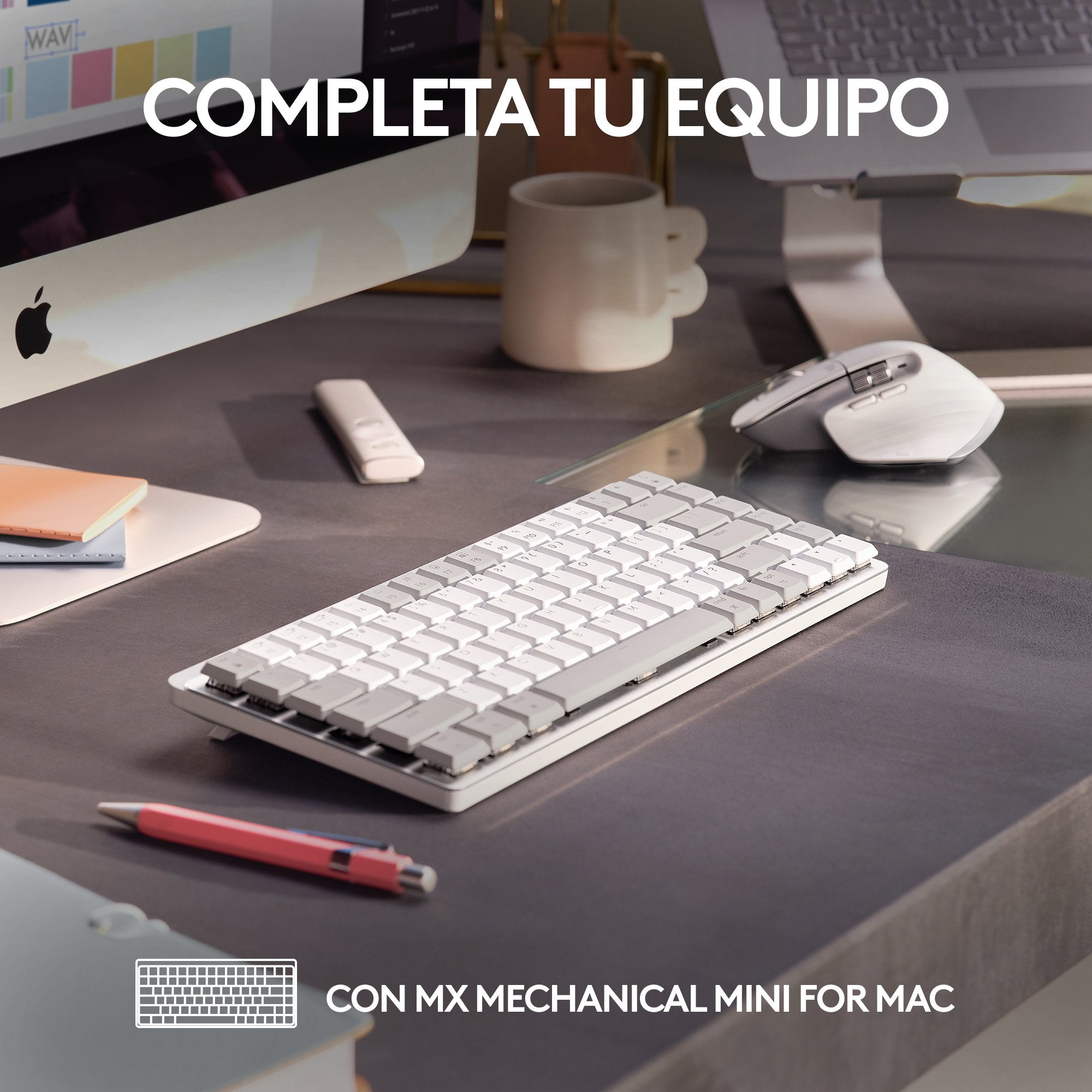 Raton Logitech Mx Mamer 3s Para Mac, 910-006572