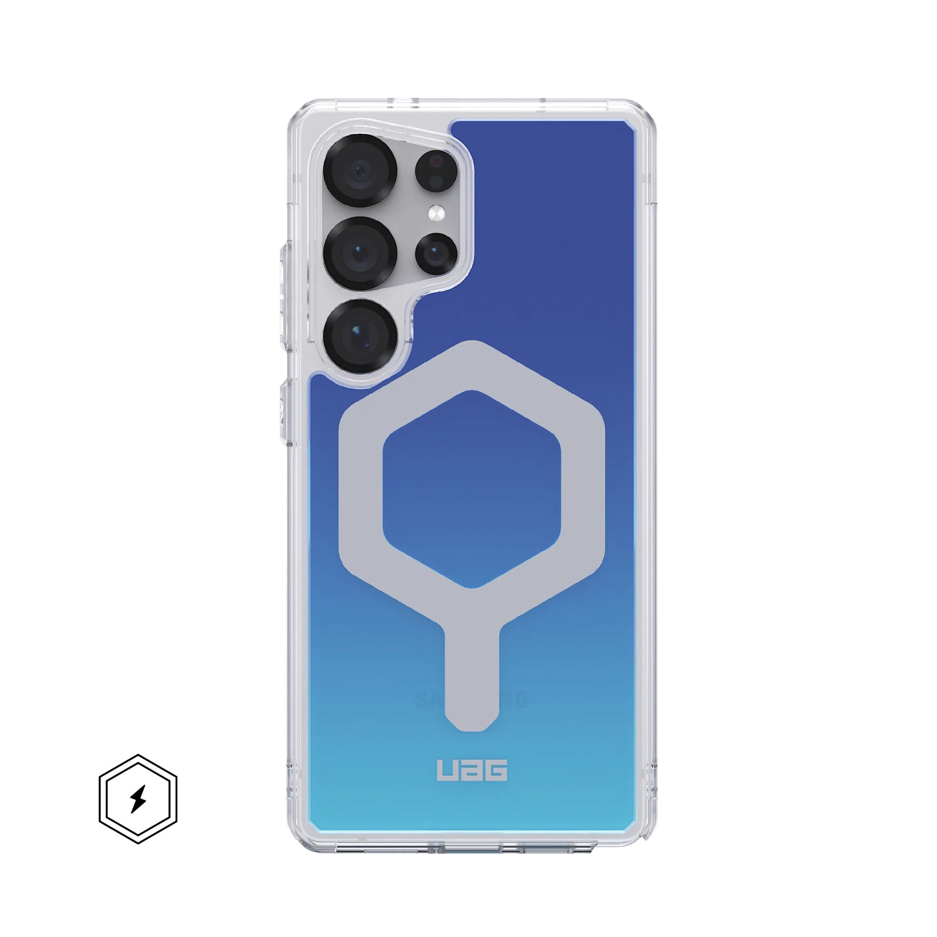 Uag Funda Plyo Pro En Color Azul Degradado Samsung Galaxy S25 Ultra