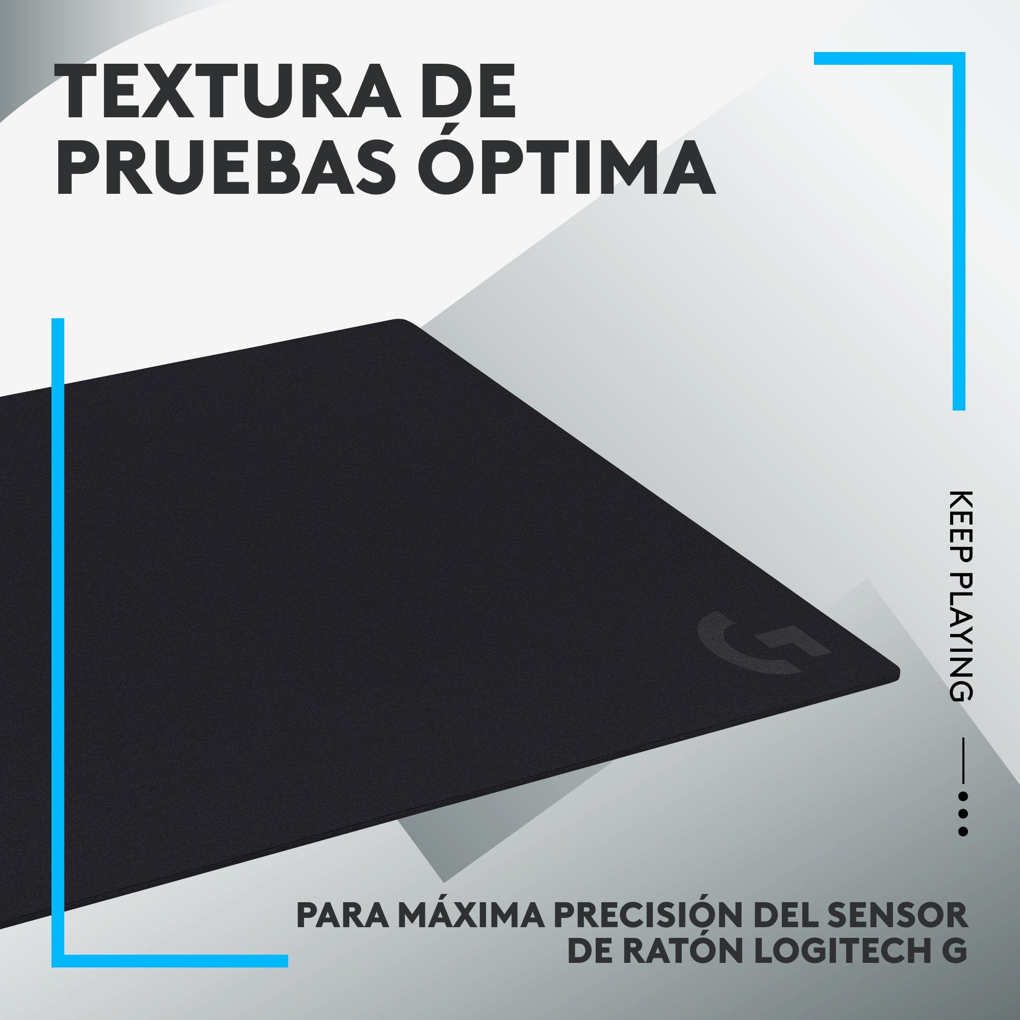 Logitech G G640 Alfombrilla De Ratón Negro