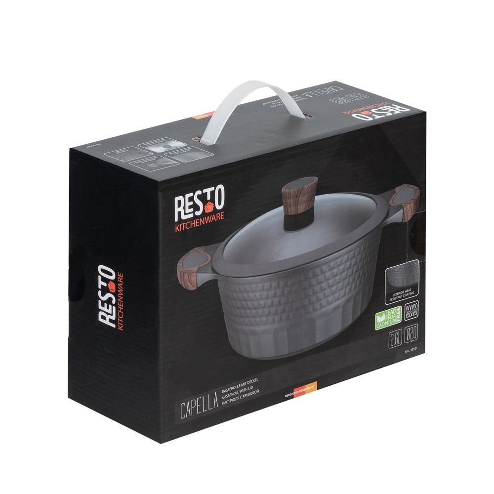 EAN 4260403579022 - Resto Kitchenware Capella 2,6 L Alrededor Negro, Madera imagen 12