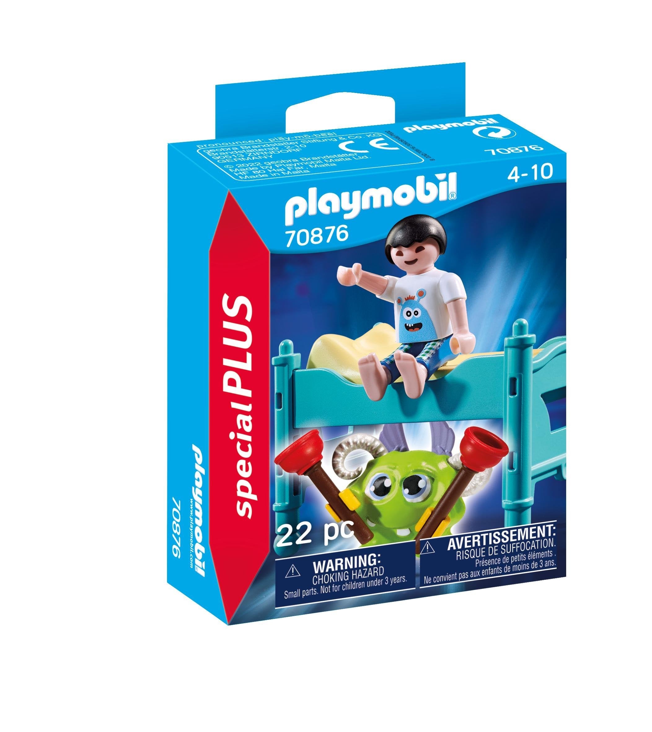 Playmobil 70876 Niño Con Pequeño Monstruo
