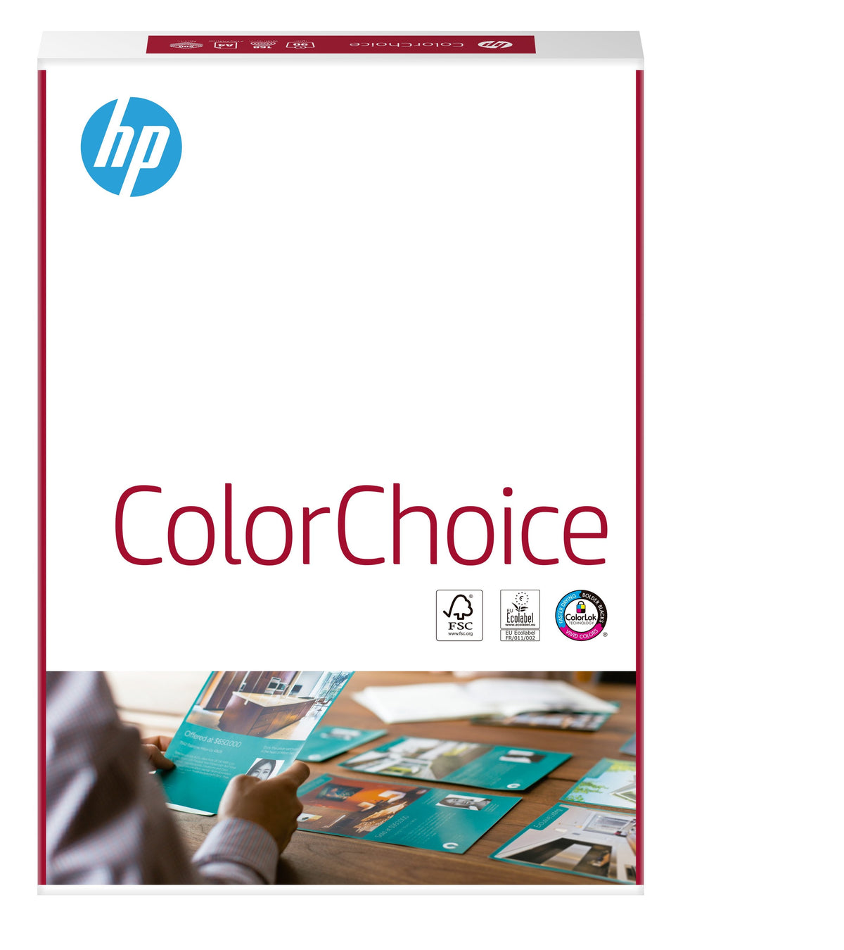Hp Papel De Copia Colorchoice Din A3 250 G Qm - 125 Hojas