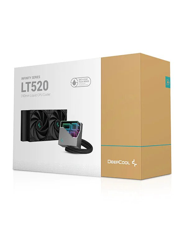 EAN 6933412727910 - DeepCool LT520 Procesador Sistema de refrigeración líquida todo en uno 12 cm Negro 1 pieza(s) imagen 6