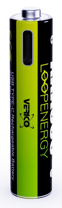 Verico Loopenergy Li-Ion Akku Aaa900, Usb-C, 4er Pack Retail