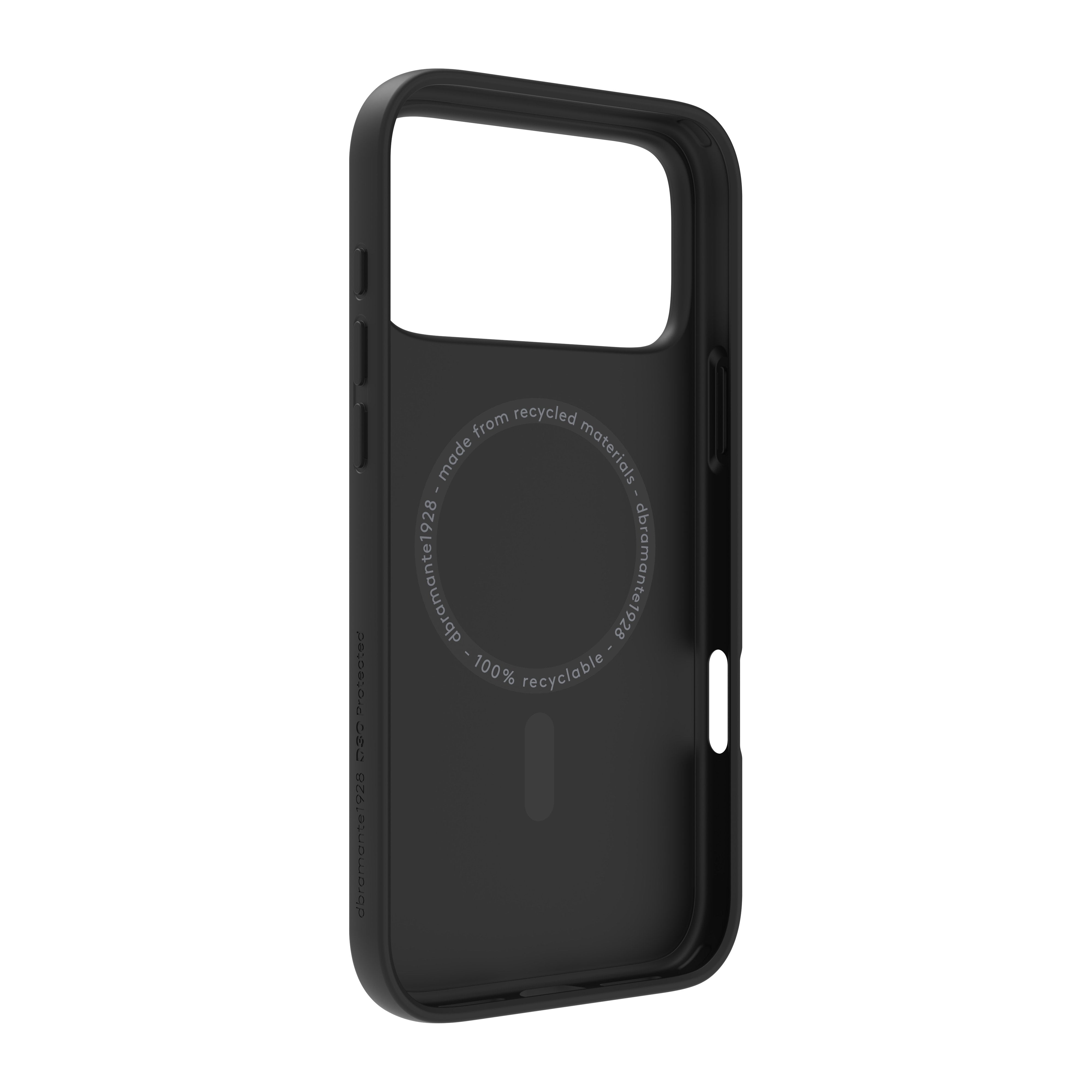 Dbramante1928 Iceland Ultra Carcasa Trasera Para Teléfono Móvil Compatibilidad Con Magsafe D3o Plástico Negro
