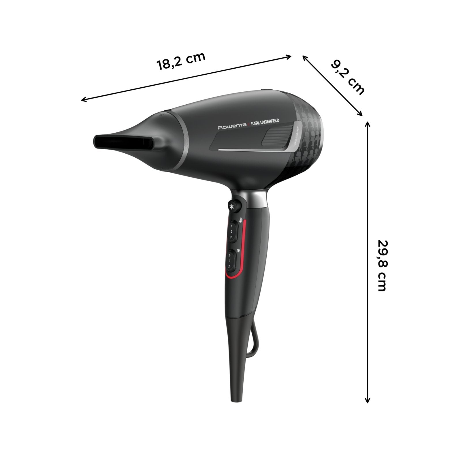 Secador Rowenta K Pro Stylist Karl Lagerfeld 2200w Negro