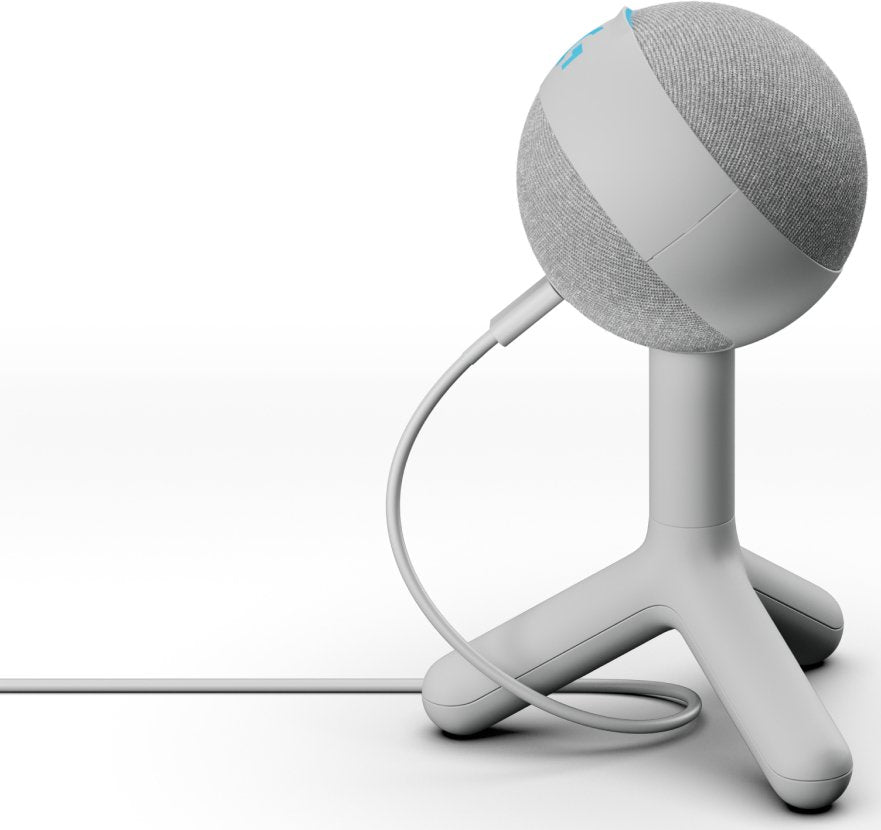 Micrófono Logitech G Yeti Orb, Condensador Rgb Con Lightsync Para Gaming, Micrófono Usb Para Streaming, Cardioide, Plug And Play Usb Para Pc/Mac - Blanco