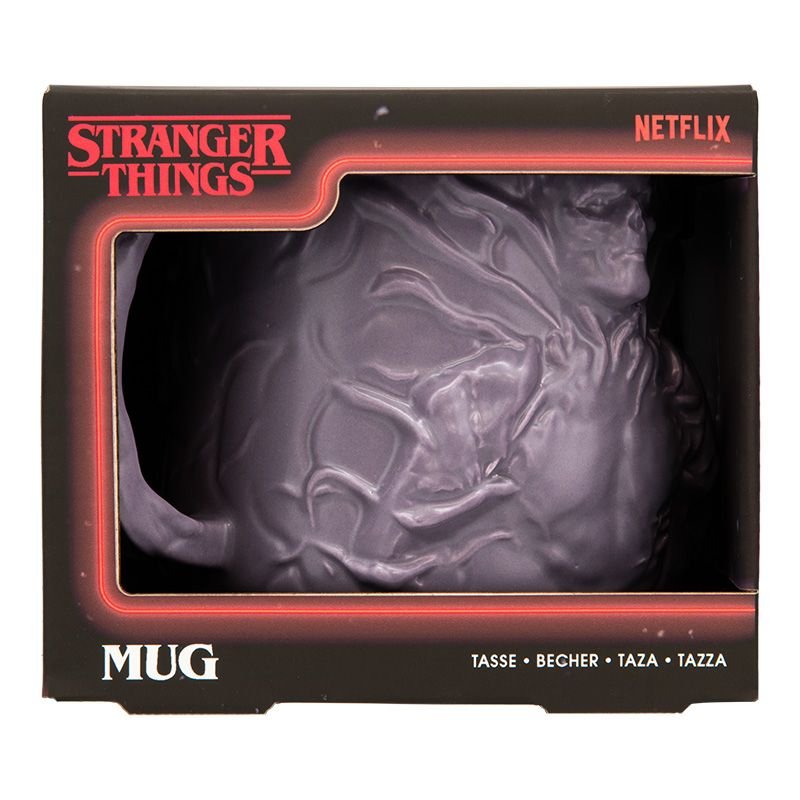 Taza Stranger Things 5 Con Vecna Esculpida De 330 Ml