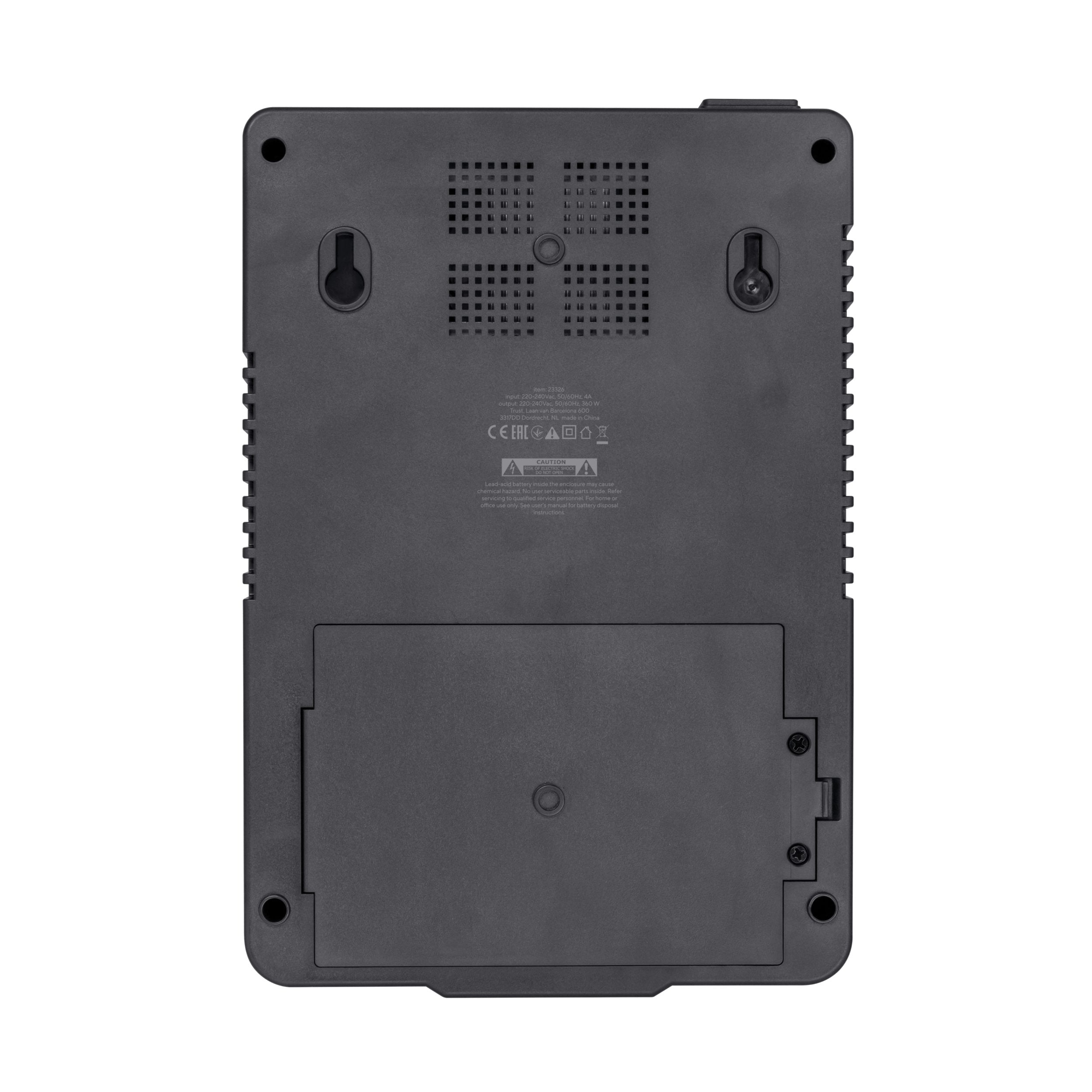 EAN 8713439233261 - Trust Maxxon sistema de alimentación ininterrumpida (UPS) 0,8 kVA 6 salidas AC imagen 3