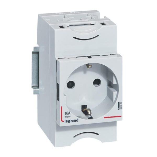 Legrand 004285 Distribuidor Toma De Corriente Deut. Standard 2p+E M.Ber.Protección 2,5te