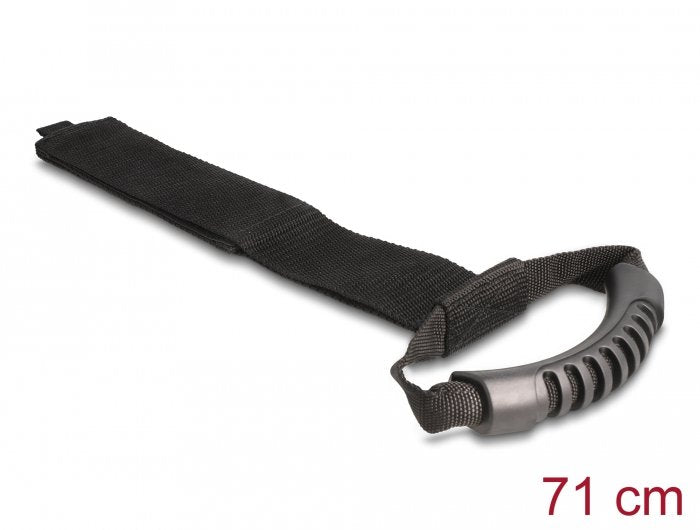 Tragegurt Mit Klettverschluss L 710 X B 50 Mm Schwarz 2 Stück