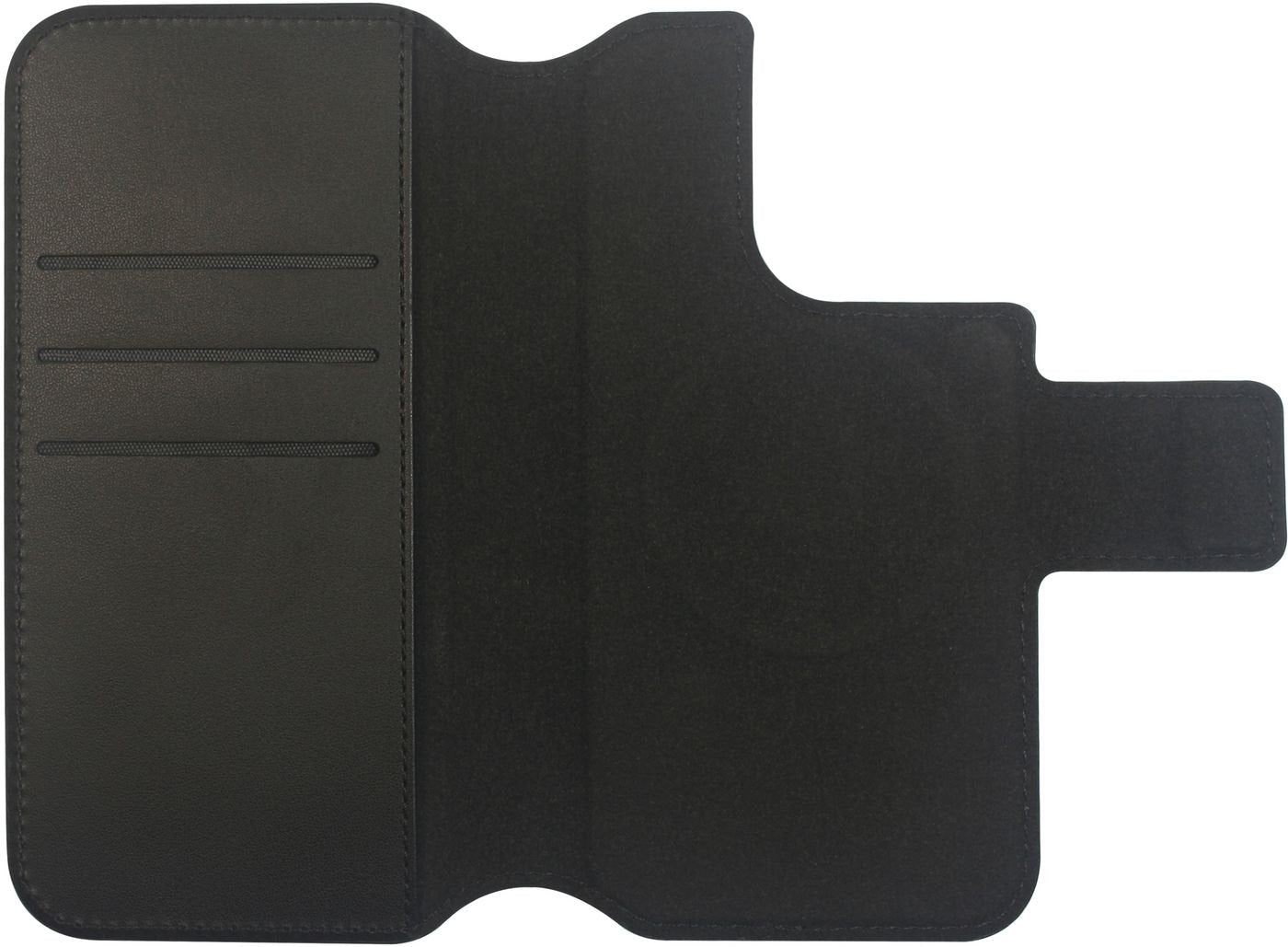 Infinite Milan Iphone 16 Plus Black Wallet Cover. Material: