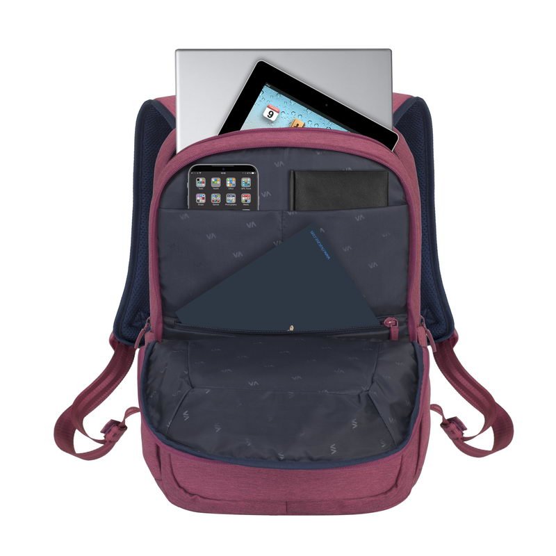 EAN 4260403571903 - Rivacase 7760 39,6 cm (15.6") Funda tipo mochila Rojo imagen 3