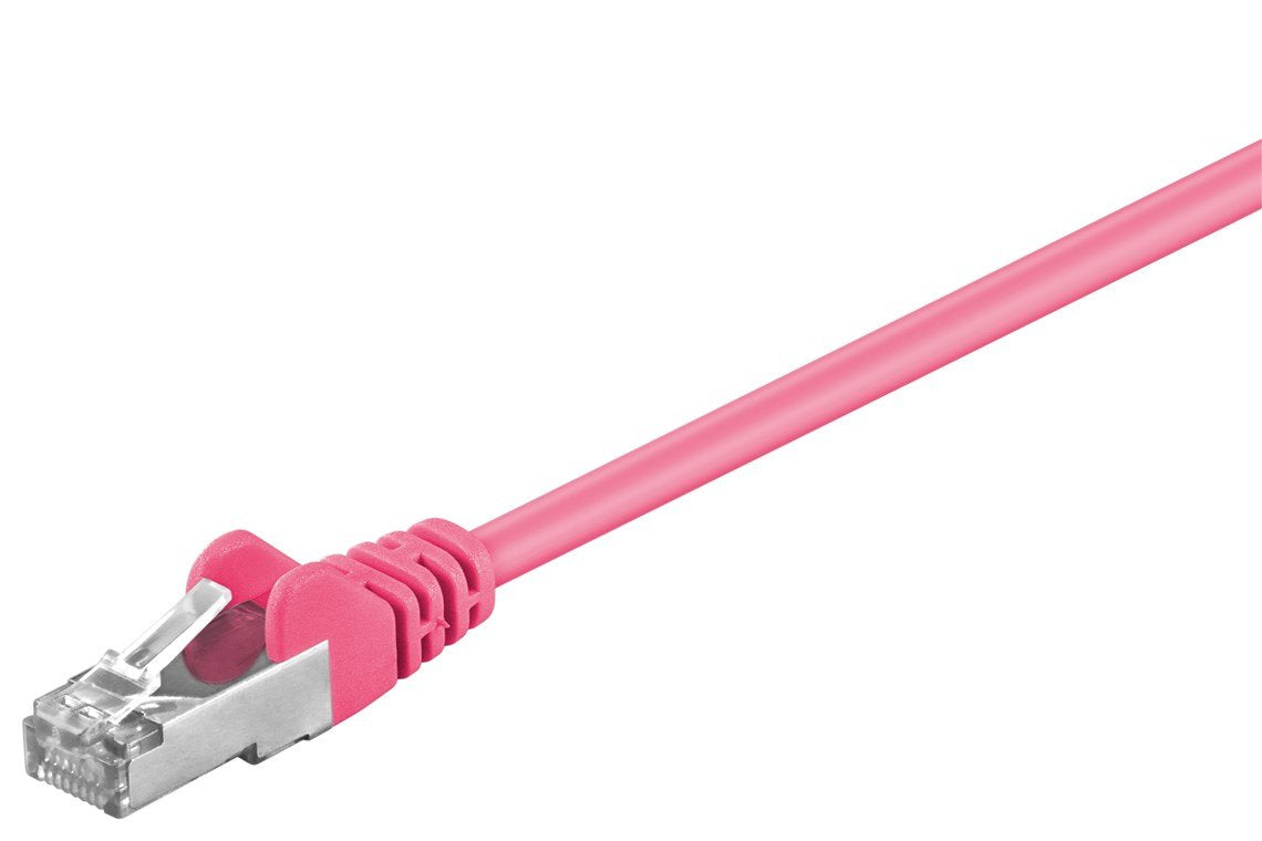 EAN 4040849952081 - Goobay 95208 cable de red Magenta 0,25 m Cat5e SF/UTP (S-FTP) imagen 1