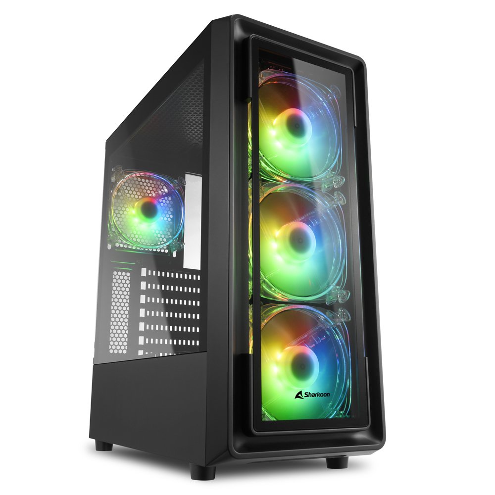 EAN 4044951030187 - Sharkoon TK4 RGB Midi Tower Negro imagen 1