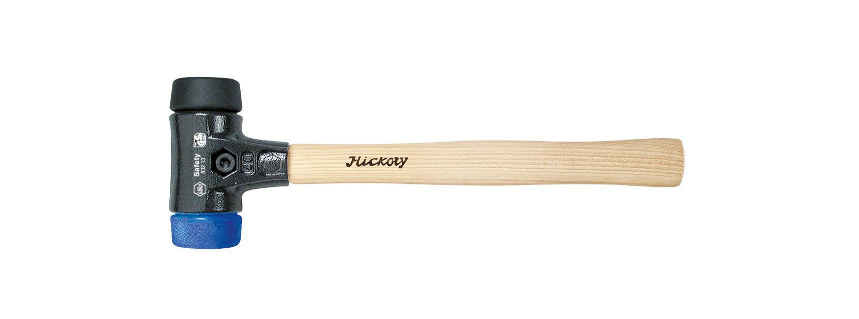 EAN 4010995266493 - Wiha 26649 martillo Maza de goma Negro, Azul imagen 1