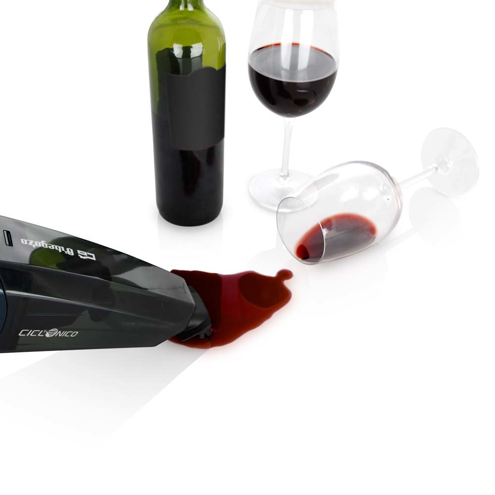 Aspirador De Mano Con Batería Orbegozo Ap 1500 7.4v 400ml Autonomía 20 Min