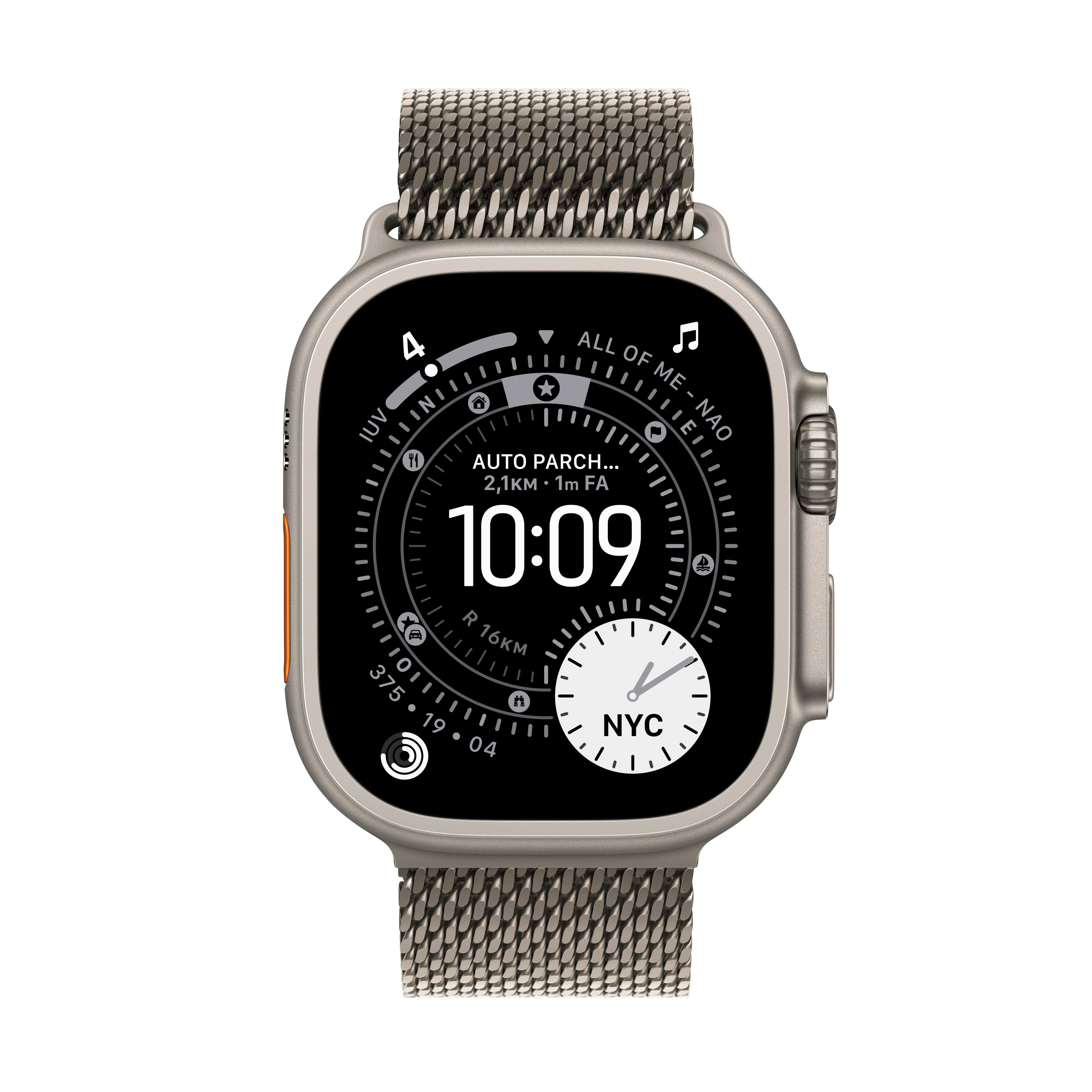 EAN 0195950609615 - Apple Watch Ultra 3 OLED 49 mm Digital 422 x 514 Pixeles Pantalla táctil 5G Titanio Wifi GPS (satélite) imagen 2