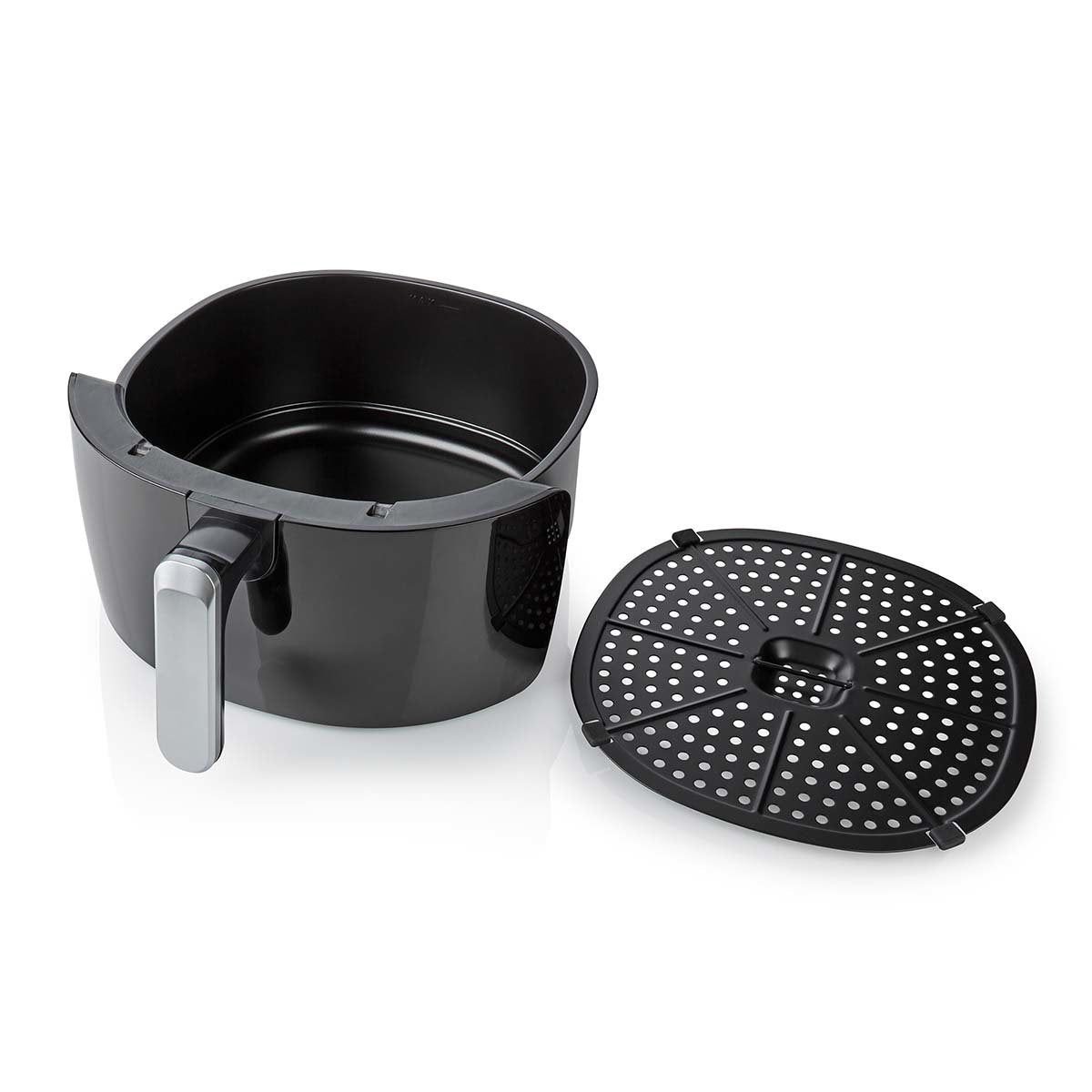 EAN 5412810335350 - Nedis KAAF240EBK freidora Sencillo 4,6 L Independiente 1500 W Freidora de aire caliente Negro imagen 12