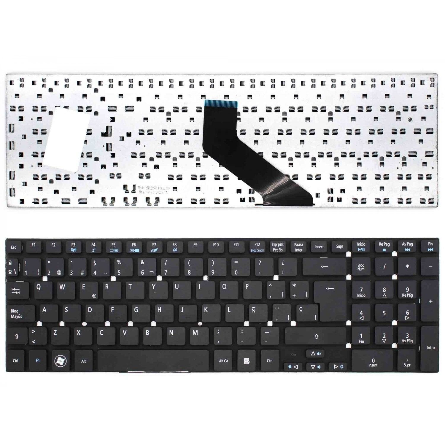 EAN 8435597405488 - Portatilmovil TECACER5830T refacción para laptop Teclado imagen 1