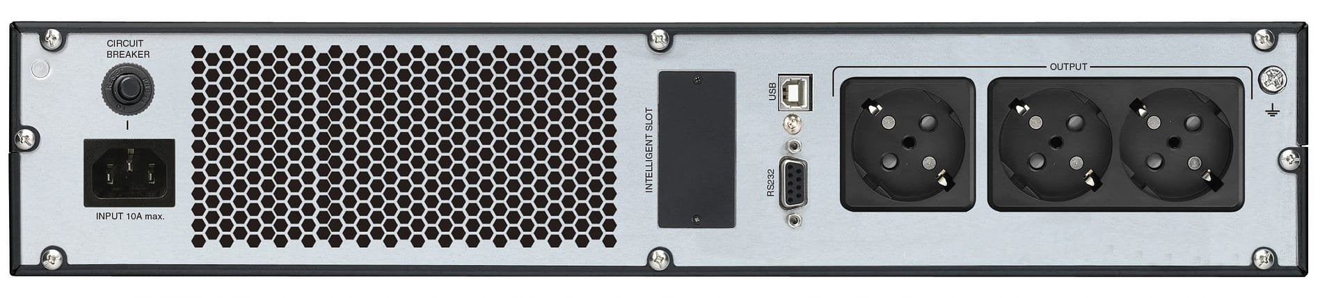EAN 4713224520600 - FSP Champ Rack 1K sistema de alimentación ininterrumpida (UPS) Doble conversión (en línea) 1 kVA 900 W 3 imagen 2
