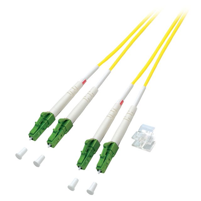 Efb Duplex Cable De Red Lc Apc-Lc Apc Os2 G652d 3m Lszh 2mm Gelb