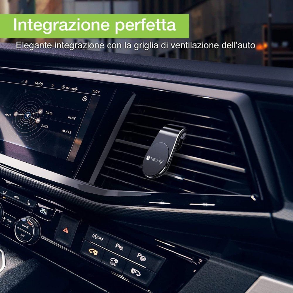 Techly I-Smart-Unialty Soporte Pasivo Teléfono Móvil/Smartphone Negro