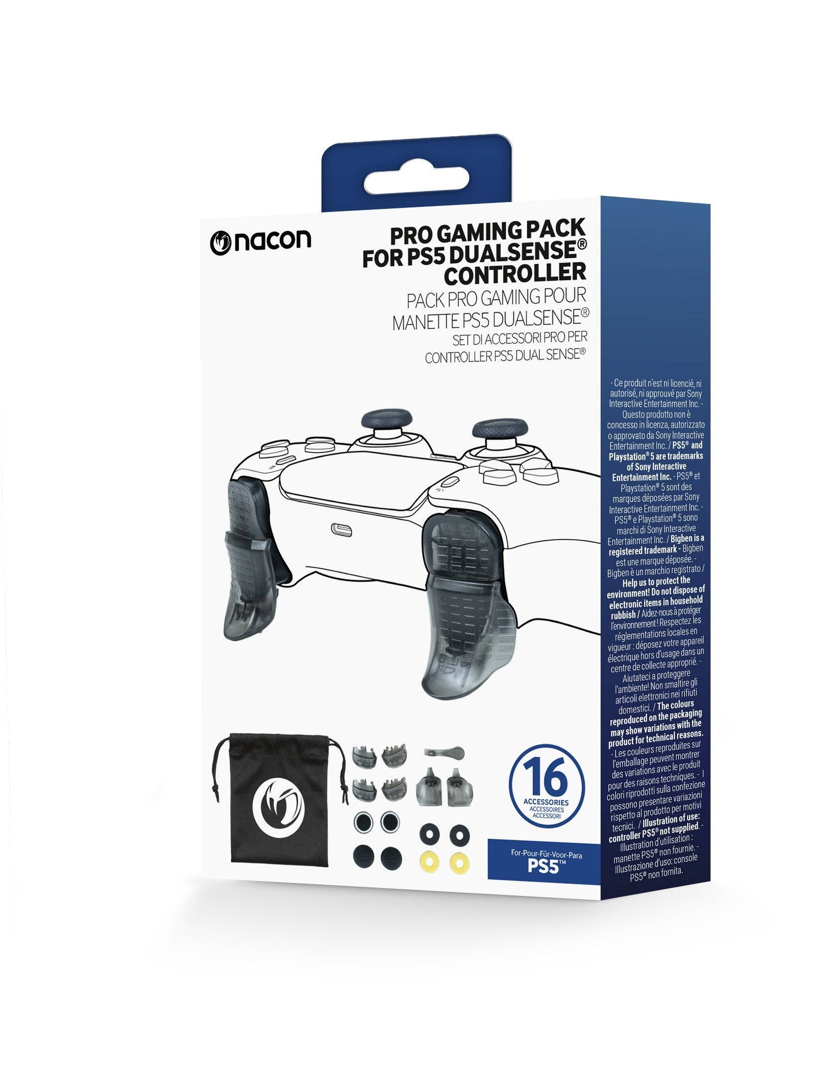 EAN 3665962025200 - NACON PS5TRIGGERPACK accesorio de controlador de juego Juego de gatillos y muelles imagen 15