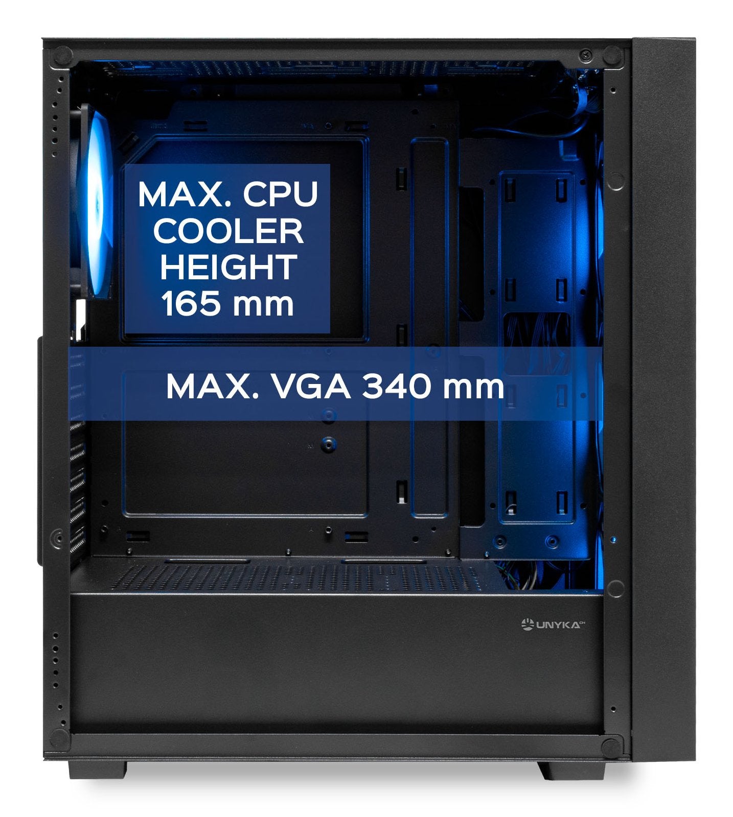 EAN 8436617921308 - UNYKAch UK121805 carcasa de ordenador Negro imagen 7