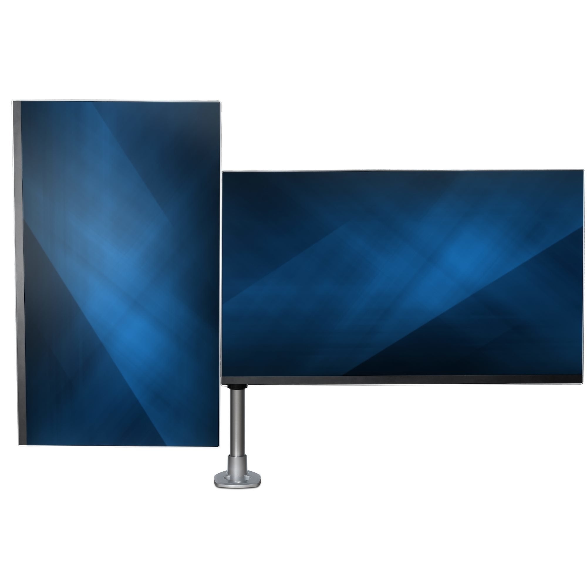 Startech.Com Brazo De Soporte De Escritorio Articulado Vesa Para 2 Monitores De Hasta 27 Pulgadas - Montura De Grommet O Mordaza