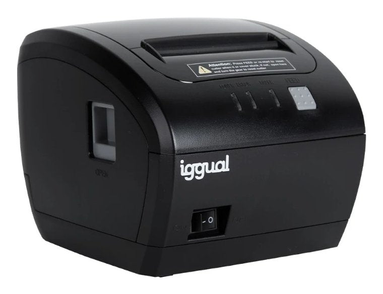 EAN 8435364319321 - iggual TP Easy 80 WiFi 203 x 203 DPI Inalámbrico y alámbrico Transferencia térmica Impresora de recibos imagen 1