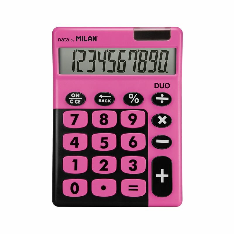 EAN 8411574045007 - Milan Duo calculadora Escritorio Calculadora básica Rosa imagen 2