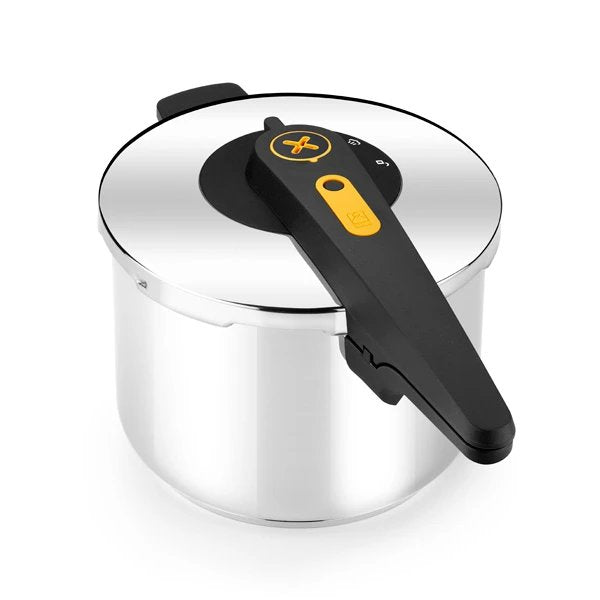 La Olla A Presión Excellent Te Permite Ahorrar Hasta Un 70% De Tiempo Y Energía Respecto A Una Olla De Cocción Tradicional, Equipada Con La Mejor Tecnología En Seguridad Y Funcionamiento.
Está Fabricada En Acero Inoxidable 18/10 Muy Resist