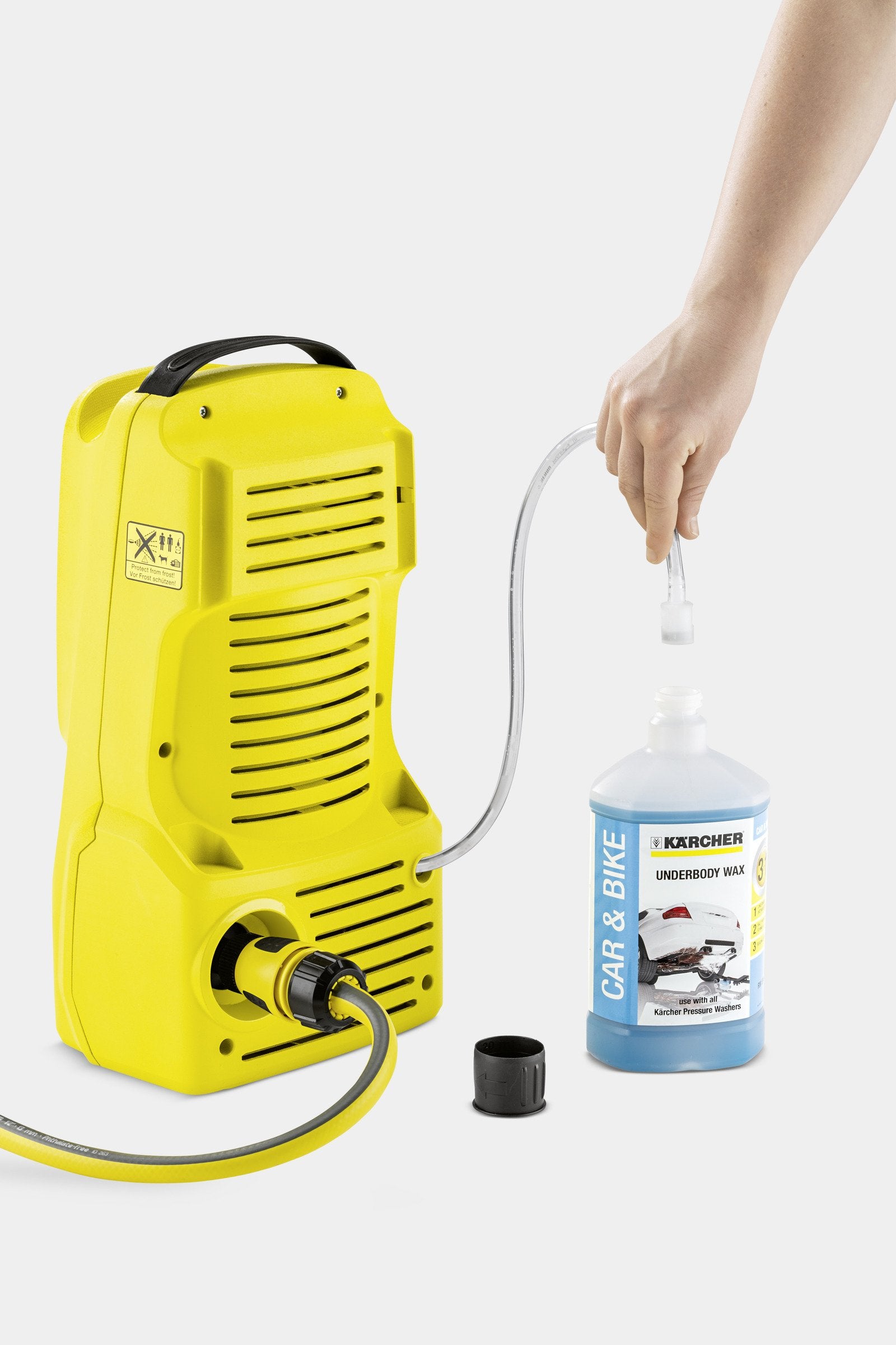EAN 4054278451596 - Kärcher K 2 Compact Limpiadora de alta presión o Hidrolimpiadora Compacto Eléctrico 360 l/h Amarillo imagen 4