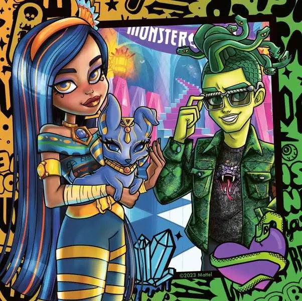 Puzzle Ravensburger Monster High 3x49