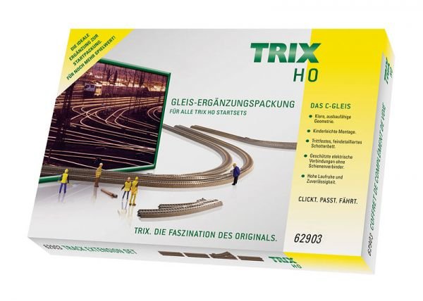 Trix H0 C-Gleis T62903 Ergänzungs-Set 1 Ud.
