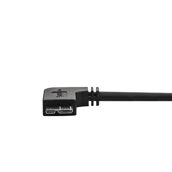 Startech Cable 2m Micro Usb 3.0 Acodado Derecha