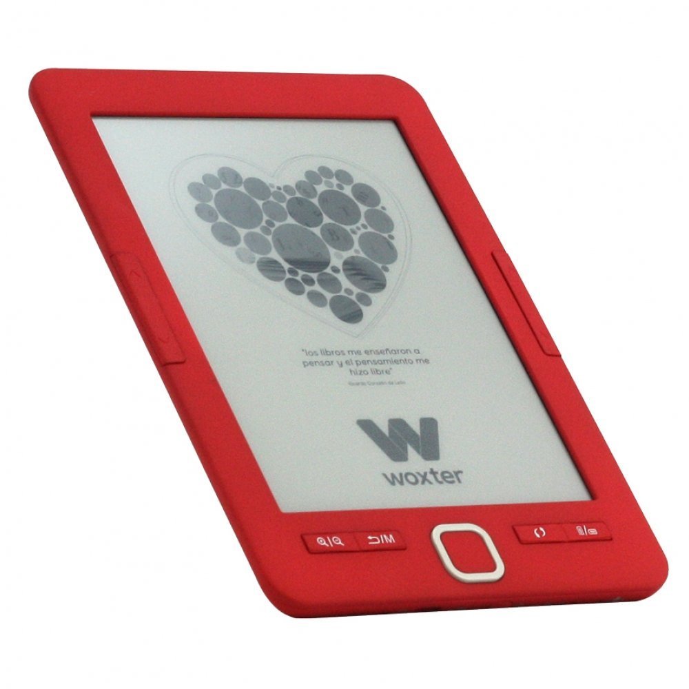 Woxter Libro Electrónico Scriba 195 Red Rojo