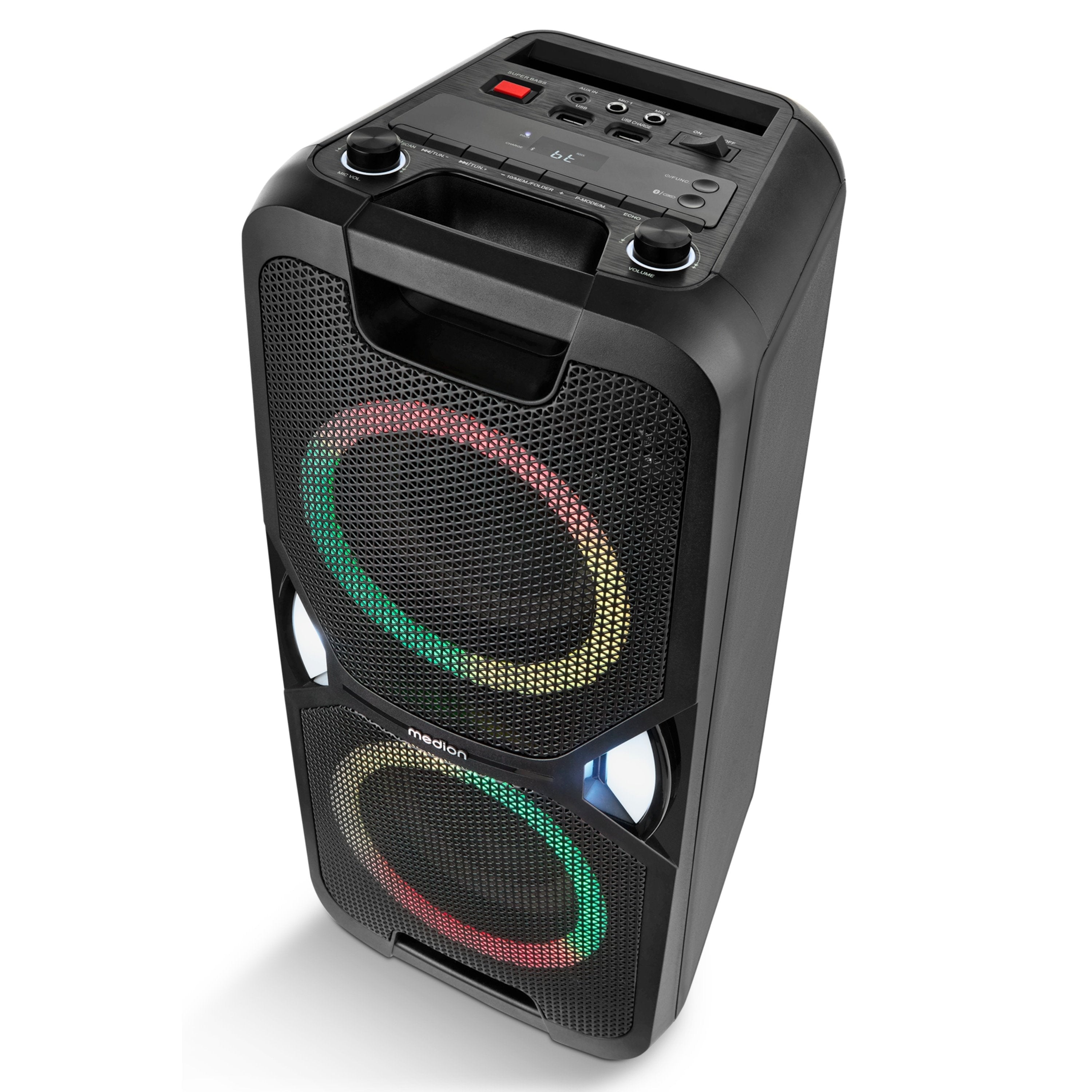 Medion Pe-1 Pure Partylautsprecher Schwarz