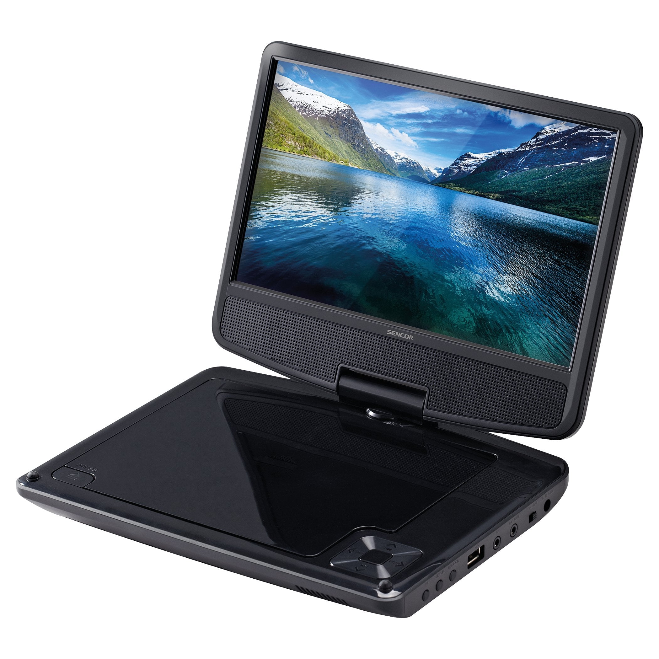 Sencor Spv 2920 Black Reproductor De Dvd/Bluray Portátiles Reproductor De Dvd Portátil Mesa Negro 22,9 Cm (9") 800 X 480 Pixeles