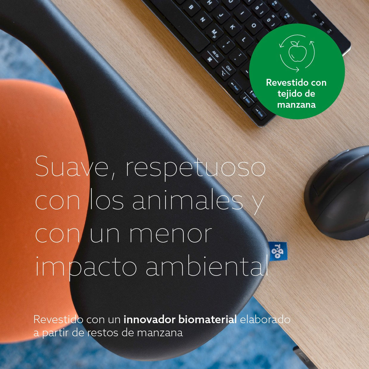 EAN 8719274490197 - R-Go Tools RGOARMC descansa muñecas Cuero vegano imagen 9