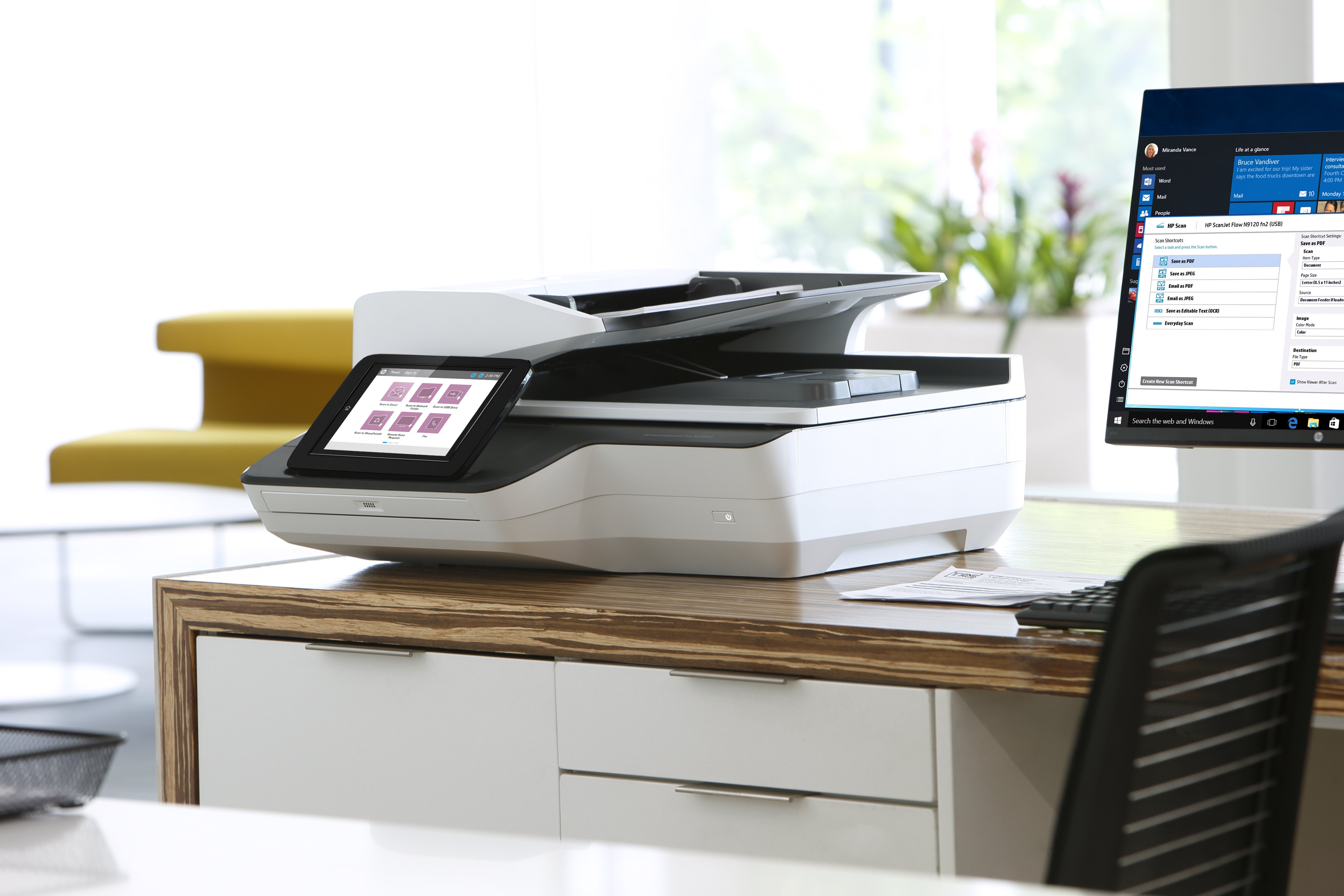 EAN 0190781818670 - HP ScanJet Enterprise Flow N9120 fn2 Escáner de cama plana 600 x 600 DPI A3 Negro, Blanco imagen 4