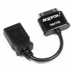 Approx Cable Adaptador Usb A 30 Pines Negro Appc06