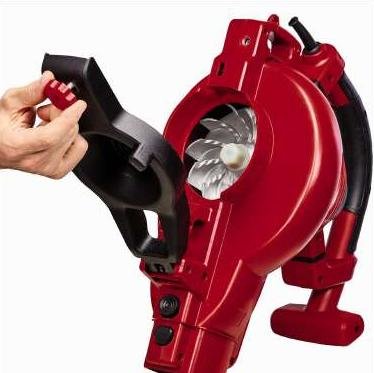 Aspirador/Soplador De Hojas Einhell Gc-El 3000 E (Rojo/Negro, 3000 Vatios) 3433320