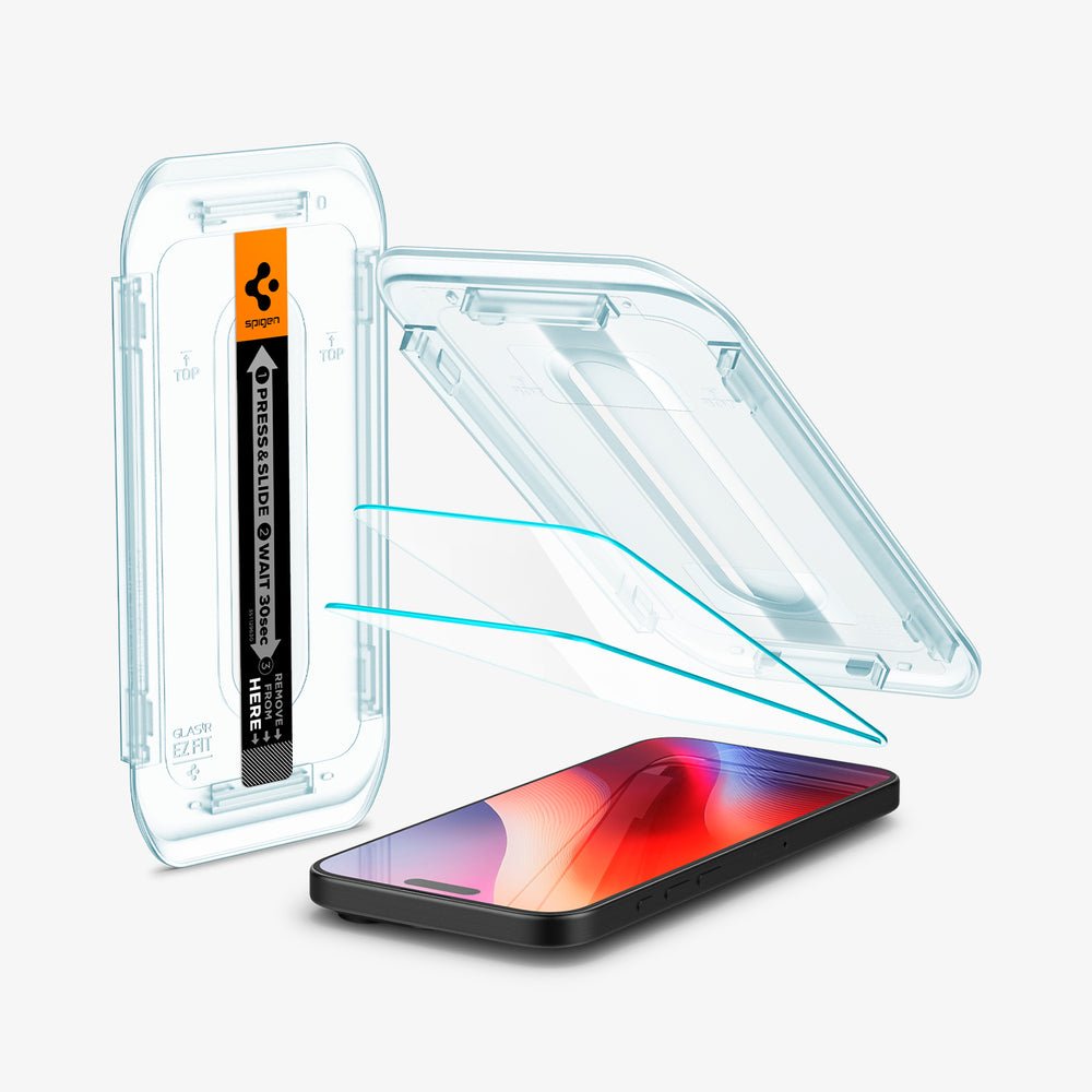 EAN 8809971228695 - Spigen GLAS.tR EZ Fit Protector de pantalla Apple 2 pieza(s) imagen 1